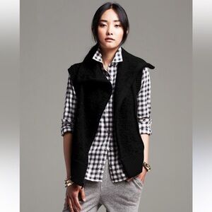 Asymmetric Black Sweater